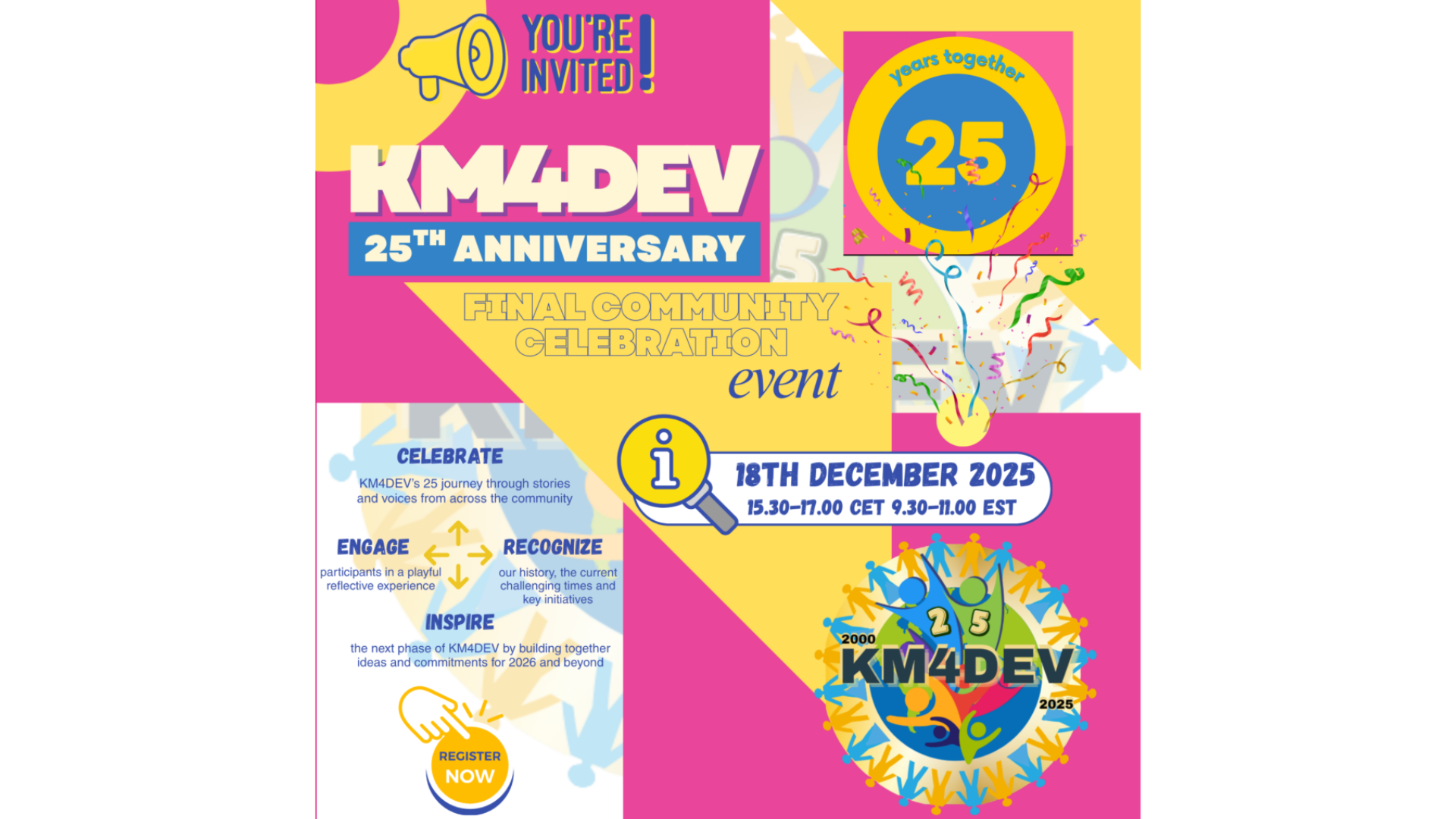 km4dev 25 anniversary